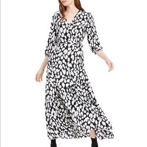 🍭Bar III Animal-print Wrap maxi dress! NWOT